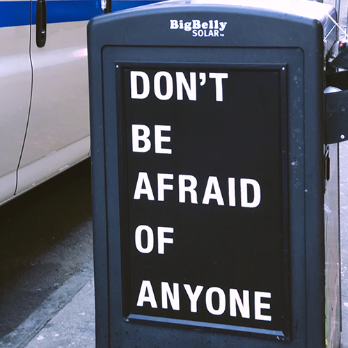 n'ayez pas peur n'ayez pas peur